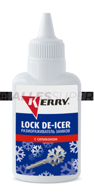 KERRY 183 Размораживатель замков с силик. С дозатором (60мл.) KERRY 183 Размораживатель замков с силик. С дозатором (60мл.)