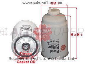 Sakura Фильтр топливный FC5716
