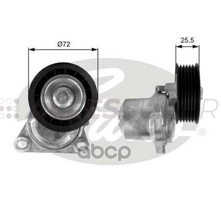 Gates Натяжной ролик пр. агрегатов DriveAlign T38408