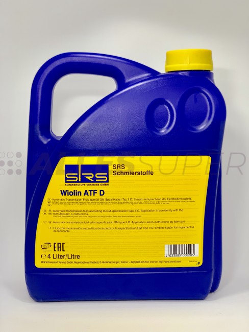 SRS Масло трансмиссионное Wiolin ATF D (4 л.)