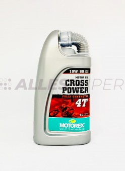 MOTOREX мото масло моторное CROSS POWER 4T 10W/60 (1л.)