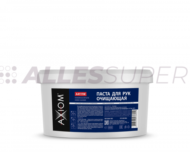 Axiom A4111w Паста для рук очищающая 650мл 