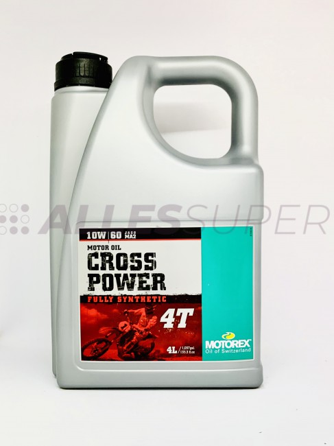 MOTOREX мото масло моторное CROSS POWER 4T 10W/60 (4л.)