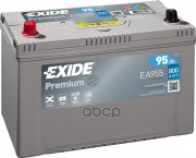 АКБ EXIDE  Premium  Азия 95A/ч (EA955)  (+/-)  12V 800A EN   306х173х222
