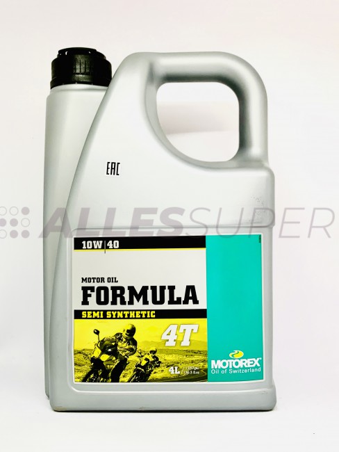 MOTOREX мото масло моторное FORMULA 4T 10W/40 (4л.)