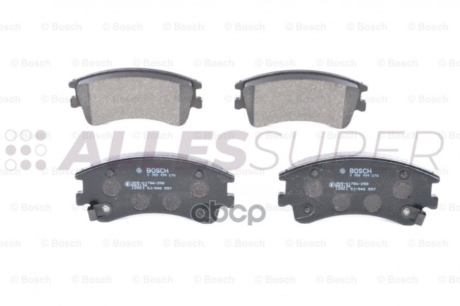 Колодки тормоз. передние BOSCH (BP989) 0 986 494 079 Mazda