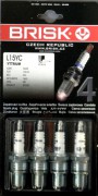 L15YC-J свечи BRISK YTTRIUM (Чехия) к-т 4шт.