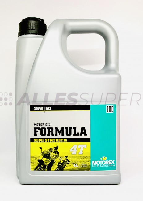 MOTOREX мото масло моторное FORMULA 4T 15W/50 (4л.)