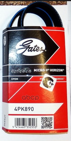 Gates Поликлиновый ремень пр. агрегатов Micro-V 4PK890