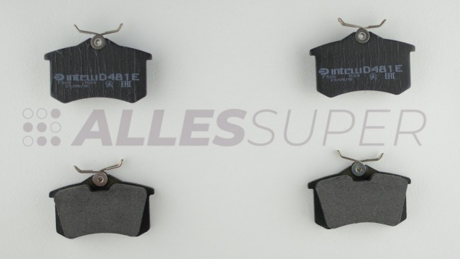 Колодка торм.задн D481E "INTELLI" к-т Audi/Citroën/Ford/Peugeot/Renault/Seat/Skoda/VW 17mm Колодка торм.задн D481E "INTELLI" к-т Audi/Citroën/Ford/Peugeot/Renault/Seat/Skoda/VW 17mm