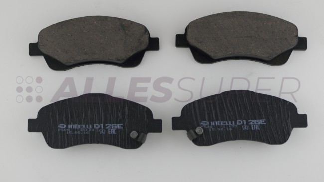ДАФМИ # Колодка торм.передн. D126E "INTELLI" к-т Toyota Avensis T25 c 03-08/Corolla Verso 03.04- ДАФМИ # Колодка торм.передн. D126E "INTELLI" к-т Toyota Avensis T25 c 03-08/Corolla Verso 03.04-