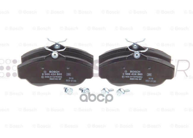 Колодки тормоз. задние BOSCH (BP312)  0 986 424 565 Discovery II,Range Rover II