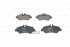 Колодки тормоз. задние BOSCH (BP1033) 0 986 494 123 MB,VW