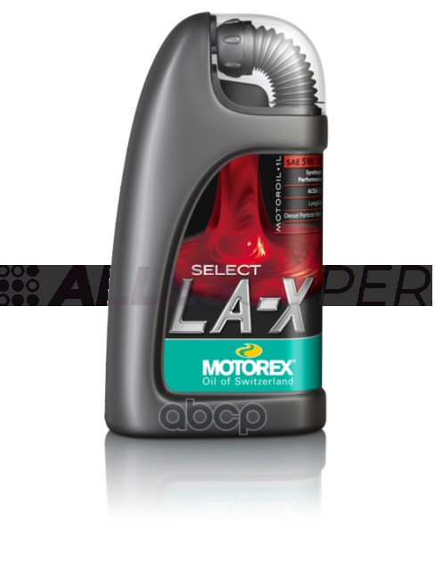 MOTOREX Масло моторное SELECT LA-X SAE 5W/30 (1л) MOTOREX Масло моторное SELECT LA-X SAE 5W/30 (1л)