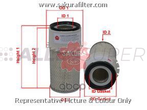 Sakura Фильтр воздушный AS1014