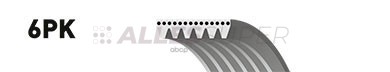 Gates Поликлиновый ремень пр. агрегатов Micro-V 6PK1888