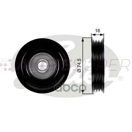 Gates Натяжной ролик пр. агрегатов DriveAlign T39028