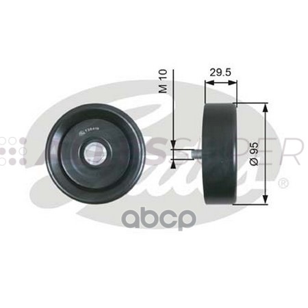 Gates Направляющий ролик пр. агрегатов DriveAlign T36419