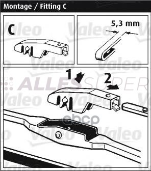 SWF Das Original щетка стеклоочистителя 280 мм 1 шт. 116116