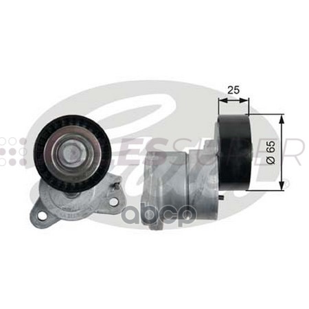 Gates Натяжной ролик пр. агрегатов DriveAlign T39053