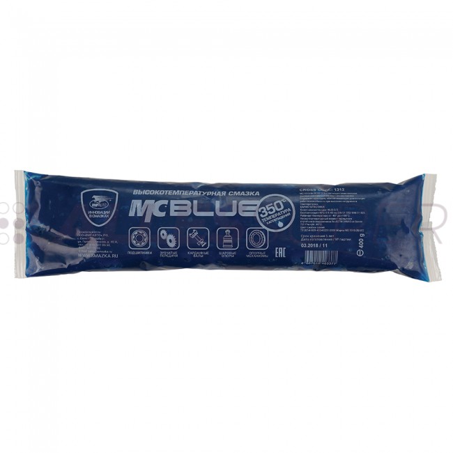 ВМПАВТО Смазка МС 1510 высокотемп.литиевая (blue) 400гр стик-пакет ВМПАВТО Смазка МС 1510 высокотемп.литиевая (blue) 400гр стик-пакет