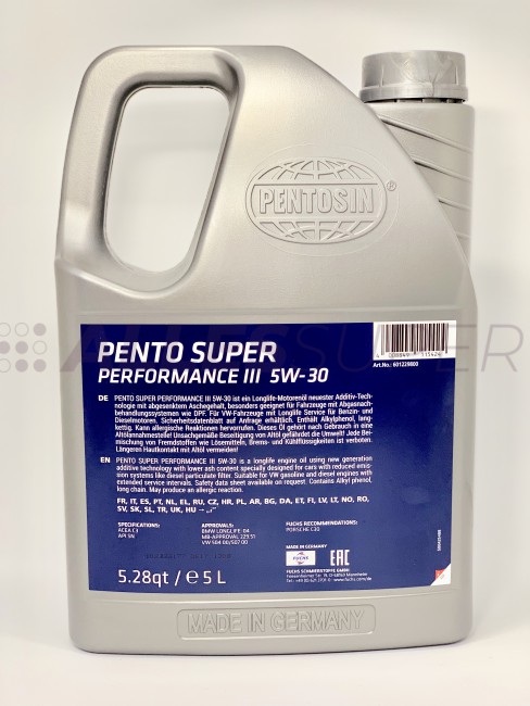 Pentosin масло моторное Super Performance III 5W-30 (5л)